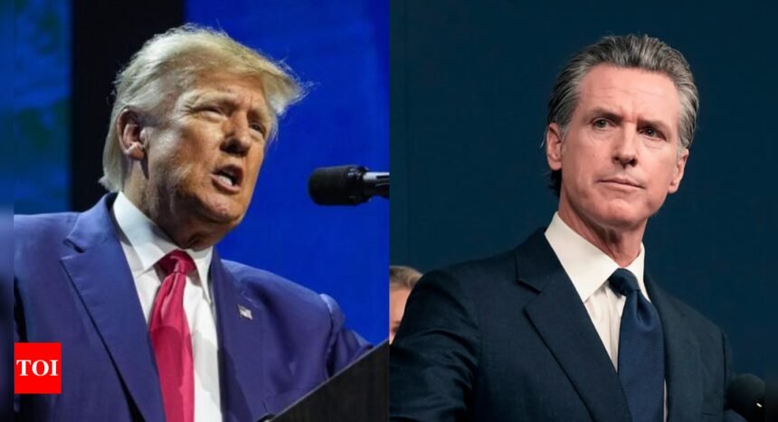 Donald Trump blames Gavin Newsom for California wildfires | World News