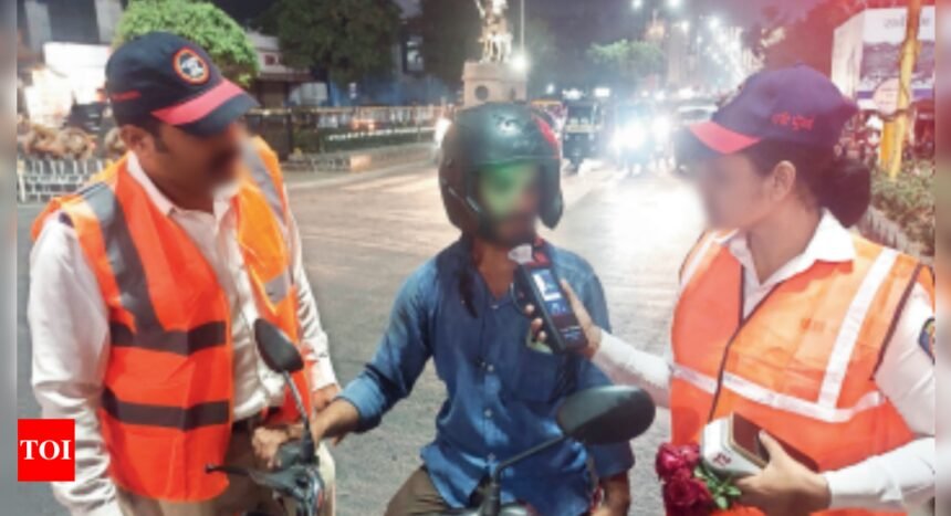 Drunk driving cases rise across city on NYE, cops credit wider checking | Mumbai News