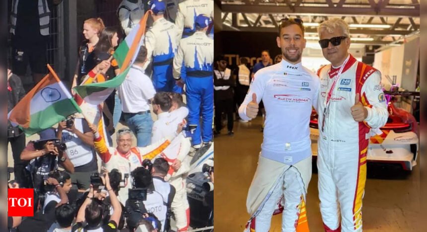 Dubai Autodrome 24h race: Indian actor Ajith Kumar’s team clinches 3rd spot
