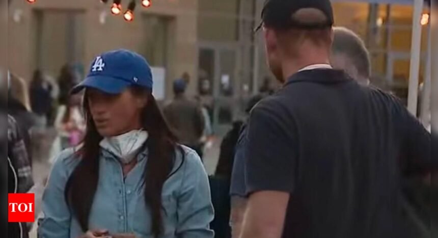 Harry Meghan LA Fire: LA fire victim asks Prince Harry if he can get him a donut: 'I will vote for you'