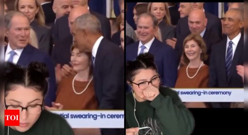 'How can we stop what is happening?' Lip reader 'decodes' Bush-Obama conversation