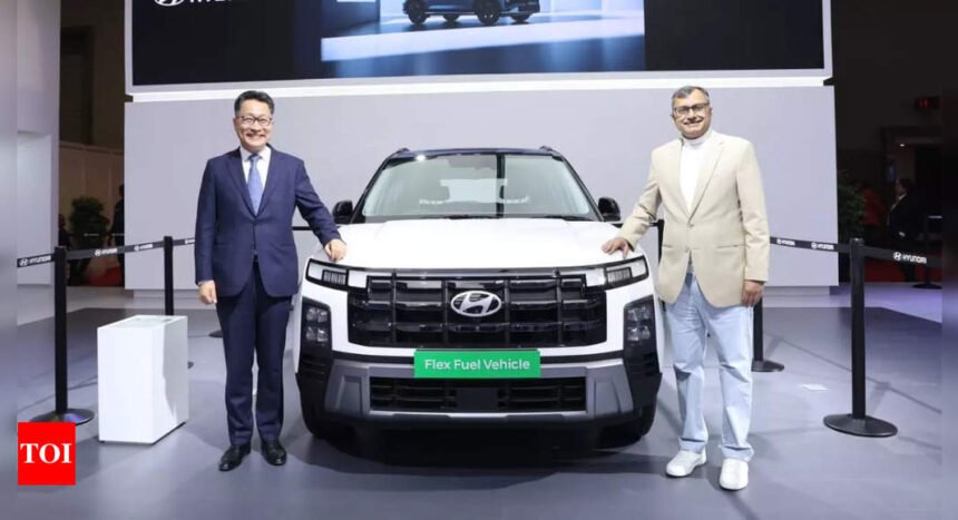 Hyundai Creta Flex Fuel breaks cover in India: Compatible with 100% ethanol!