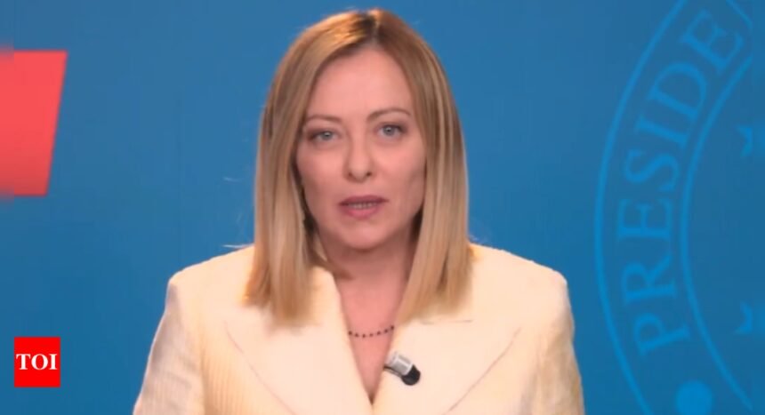 'I cannot be blackmailed': Italian PM Giorgia Meloni says she's under investigation for repatriating Libyan warlord