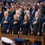 Kamala Harris: Did Kamala Harris 'crop out' Donald Trump from Jimmy Carter's funeral photo? Social media calls her 'legendary'