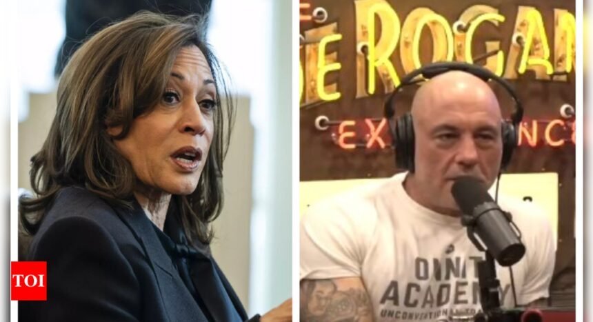 Kamala Harris: Kamala Harris made all attempts to get on Joe Rogan show, even planned Houston rally, reveals forthcoming book