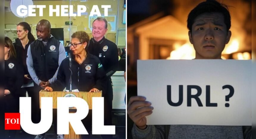Karen Bass viral gaffe: 'Find help at URL'; Internet roasts Los Angeles Mayor over blunder amid raging wildfires, Musk reacts | World News