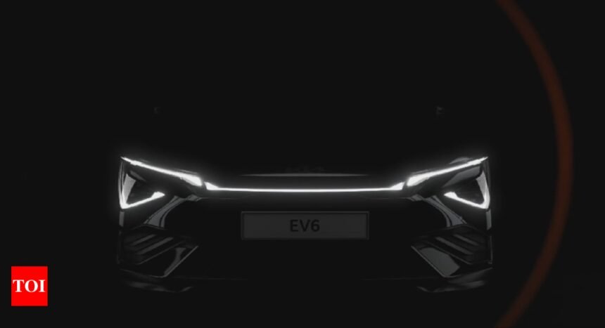 Kia EV6 facelift teased ahead of debut at Bharat Mobility Expo: Details