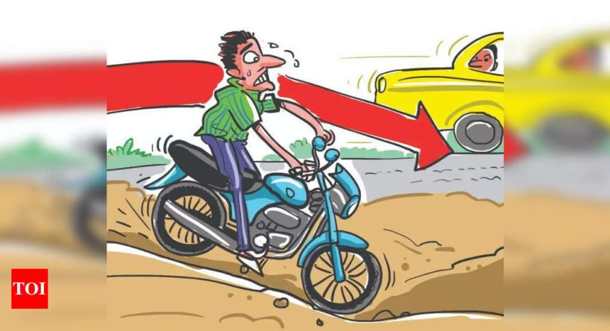 Labourer dies after being hit by 2-wheeler on wrong side | Mumbai News