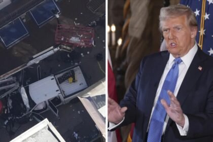 'Laughing stock all over the world': Trump calls US 'disaster', blasts 'open borders' and 'weak leadership' following New Orleans, Vegas attacks