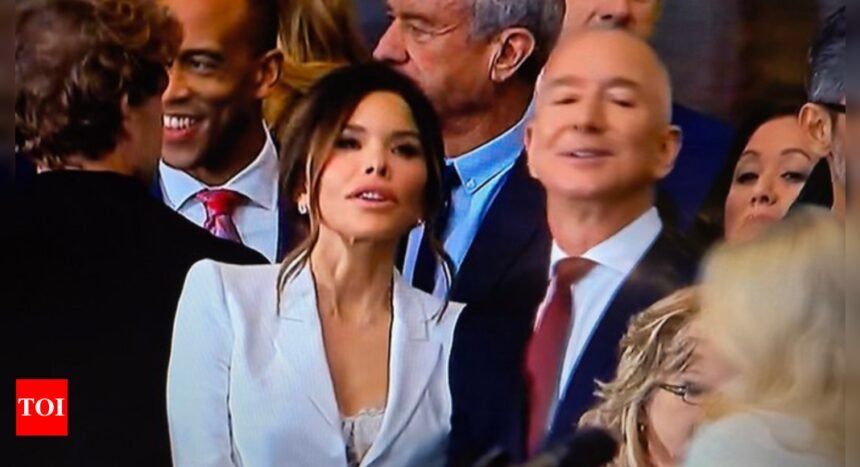 Lauren Sanchez: Jeff Bezos' fiancee Lauren Sanchez slammed for 'inappropriate' dress: 'Show some respect'