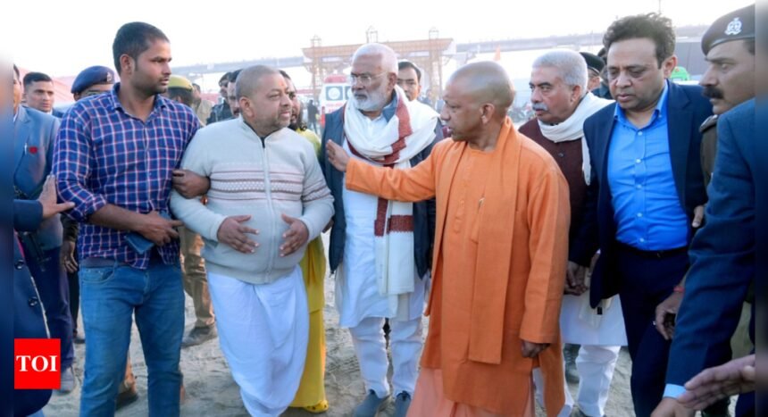 Maha Kumbh fire: UP CM Yogi Adityanath visits site, reviews situation | India News
