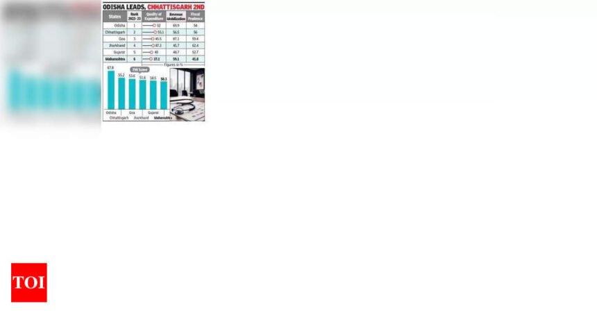 Maha drops to 6th spot in Fiscal Health Index in ’23 | Mumbai News