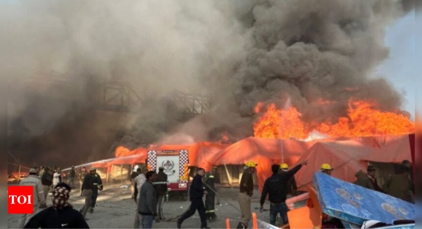 Mahakumbh fire : Fire breaks out at Maha Kumbh mela: What we know so far | India News