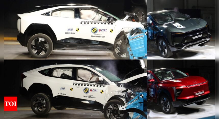 Mahindra BE 6, XEV 9e electric SUVs score 5 stars BNCAP tests: India’s safest EVs