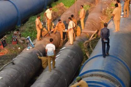 Major water supply disruption in Mumbai as leakage on Tansa pipeline affects multiple wards | Mumbai News