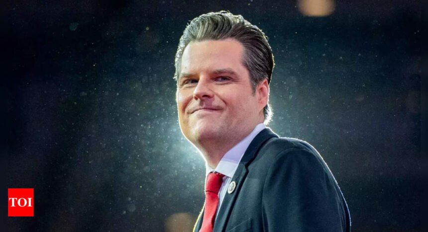 Matt Gaetz: 'What’s going on with my makeup?': Matt Gaetz seeks beauty tips from former drag queen George Santos