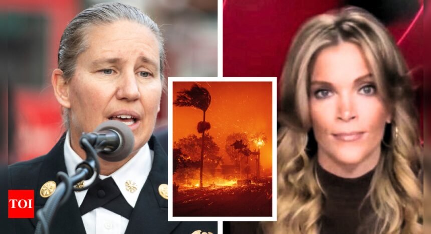 Megyn Kelly torches LA fire chief for prioritizing diversity over wildfires as city burns: 'Who gives a flying fig about who she sleeps with?' | World News