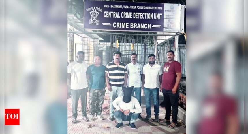 Murderer on the run for 15 years arrested in UP, brought to Vasai | Mumbai News