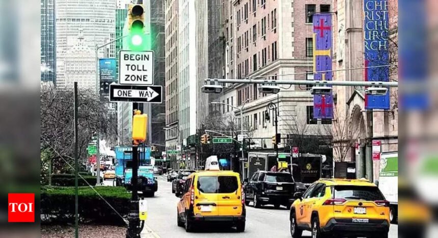 NYC charges congestion fee for peak-hour traffic, a first in US