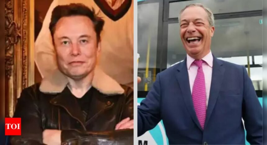 Nigel Farage allies label Musk as 'f****** moron' amid escalating feud over reform UK leadership