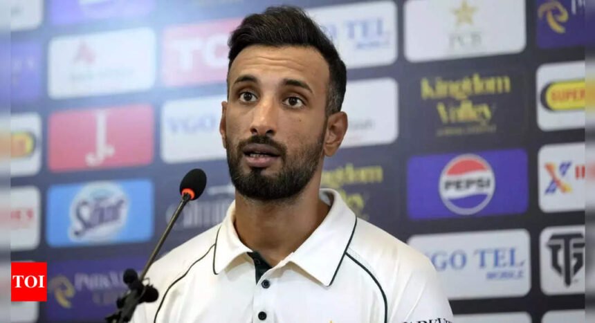 'No one will tolerate such disrespect': Shan Masood blasts Pakistan media over captaincy query - Watch | Cricket News