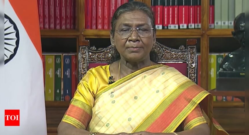 ONOE can prevent policy paralysis, says President Murmu in her address to nation on Republic Day-eve: Key quotes | India News