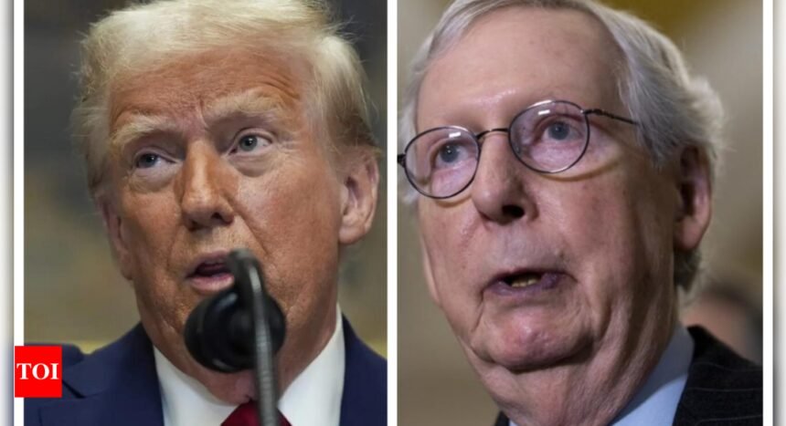 Pete Hegsteh News: Donald Trump reacts to Mitch McConnell voting against Pete Heseth: 'Winning is what matters, right?'