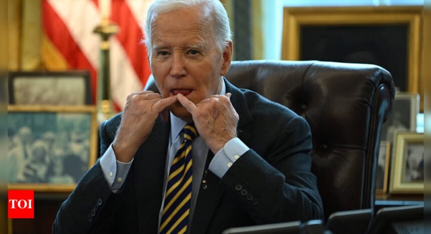 President Joe Biden: 'Whoa, hey!, I'll talk...': Biden whistles to quiet reporters during California wildfires briefing