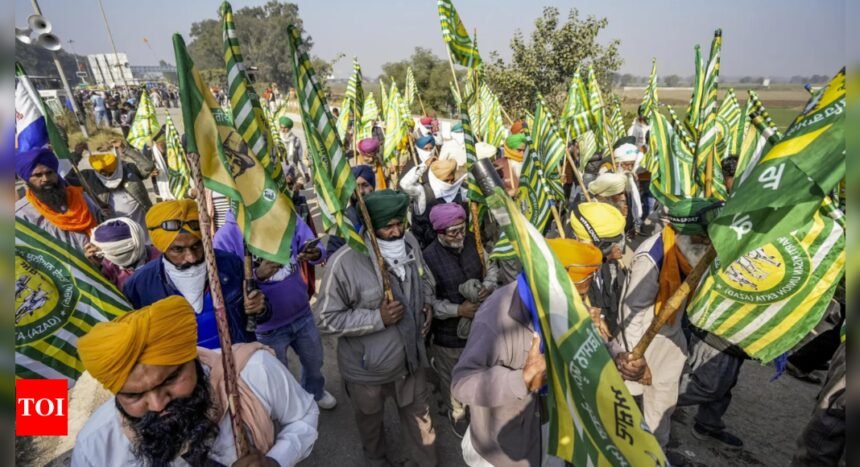 Protesting farmer consumes poison at Shambhu border, dies at Patiala hospital | India News