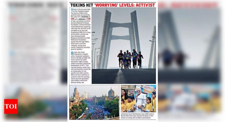Record 59k+ Turn Up The Heat At Marathon | Mumbai News