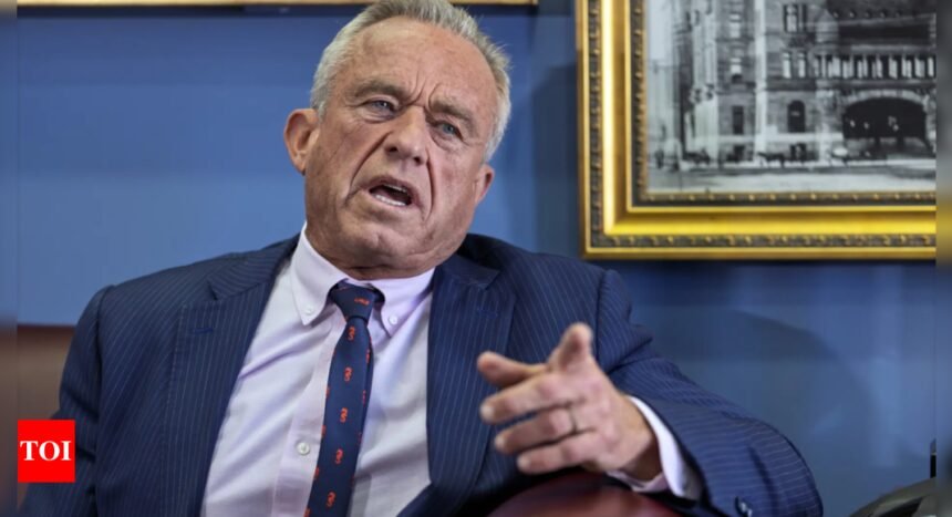 Robert F Kennedy Jr's famous name and controversial views collide in his bid for top health job