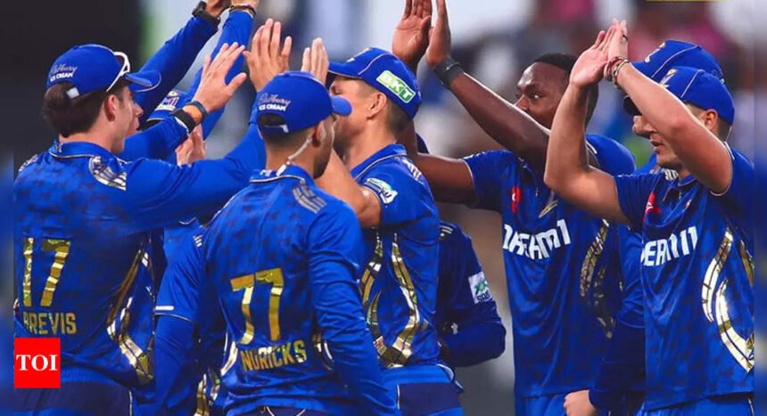 SA20: MI Cape Town triumph in Cape Derby with 33-run victory over Paarl Royals | Cricket News