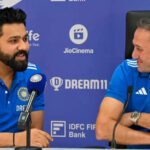 'Sab mere ko bol rahe hai yaar': Rohit Sharma's private chat with Ajit Agarkar goes viral - WATCH