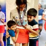 Shark Tank India 4's Vineeta Singh drops pictures from her recent marathon run; recalls 'Only took me 17 years, 14 Mumbai Marathons, and almost 15000 km of running' |