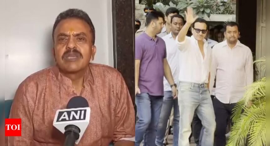 Shiv Sena's Sanjay Nirupam questions Saif Ali Khan's quick recovery, 'atmosphere of insecurity created in Mumbai' | India News