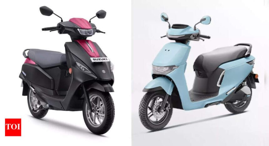 Suzuki e-Access vs Honda Activa e: comparison: Battery, range, features and more