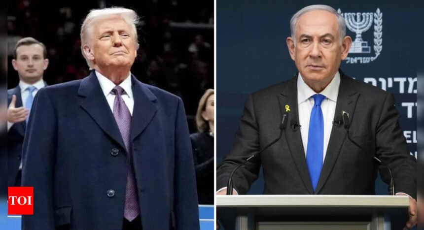 'Thank you for keeping your promise to give Israel the tools': Netanyahu to Trump