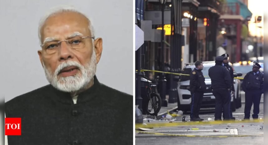 'Thoughts and prayers with victims, their families': PM Modi condemns 'cowardly terrorist attack' in New Orleans