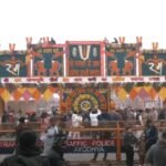 Thousands of devotees flock to Ayodhya for Ram Lalla idol consecration anniversary | India News