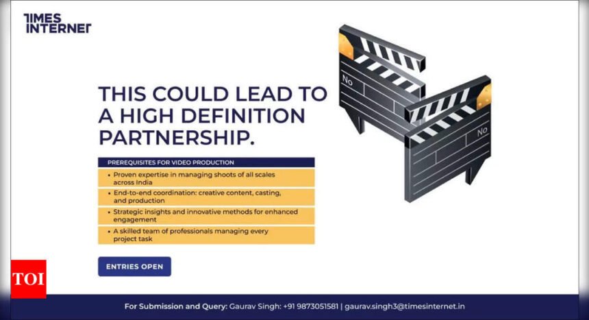 Times Internet expands its video universe: Seeking visionary production partners