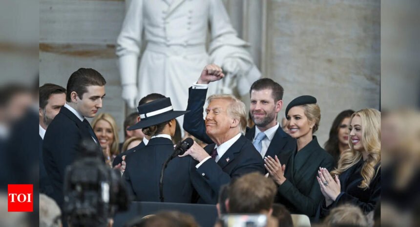 Trump Inauguration: How Barron Trump, and Trump family, stole the spotlight | World News