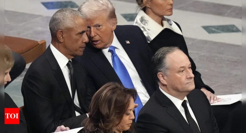 Trump Obama Viral Conversation: Donald Trump likes this version of viral lip-reading where Obama calls Kamala Harris 'horrendous'