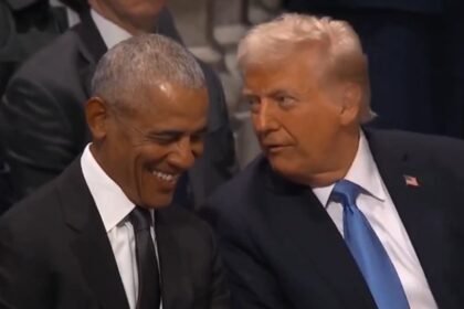 Trump and Obama share laughs at Jimmy Carter's funeral, watch 'moment of unlikely unity' | World News