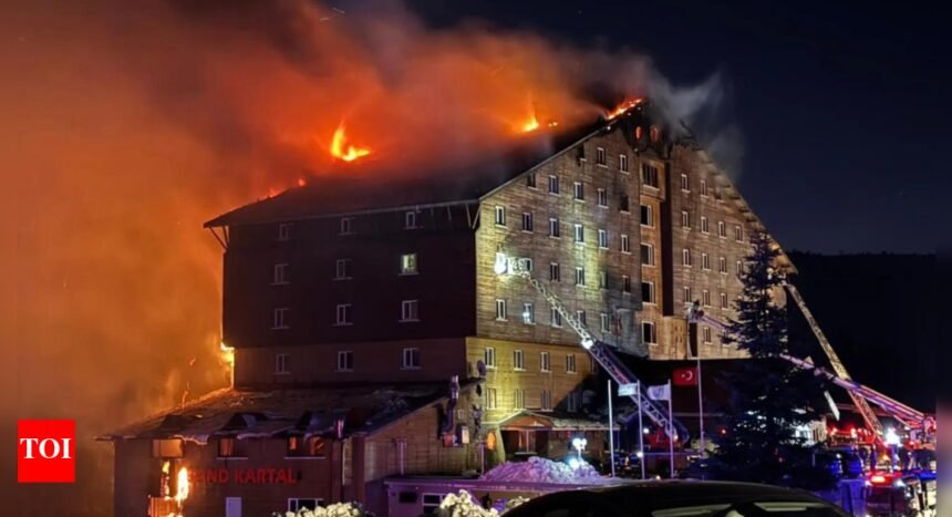 Turkey ski resort fire kills 66, injures 51; investigation underway