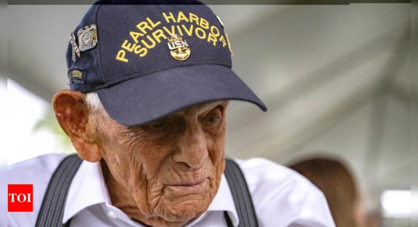 US: Navy veteran who saved lives during Japan's attack on Pearl Harbor, dies at 103