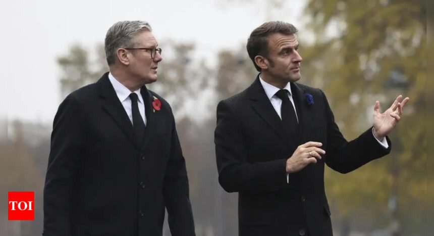 Ukraine Conflict Support: Macron and Starmer discuss Ukraine, Middle East at UK meeting