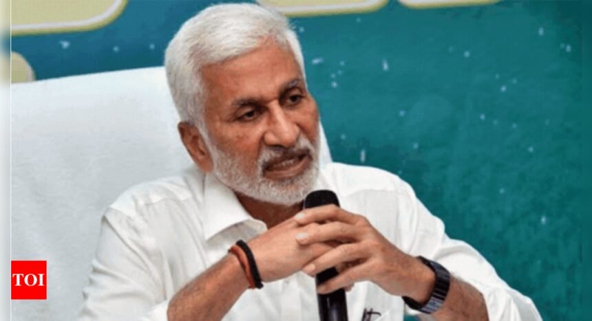 Vijaysai Reddy: YSRCP MP Vijaysai Reddy announces retirement from politics | India News