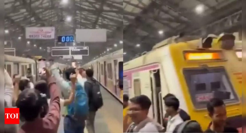 Watch: Mumbai's Chhatrapati Shivaji Maharaj Terminus rings in New Year with historic horn-blowing ceremony | Mumbai News