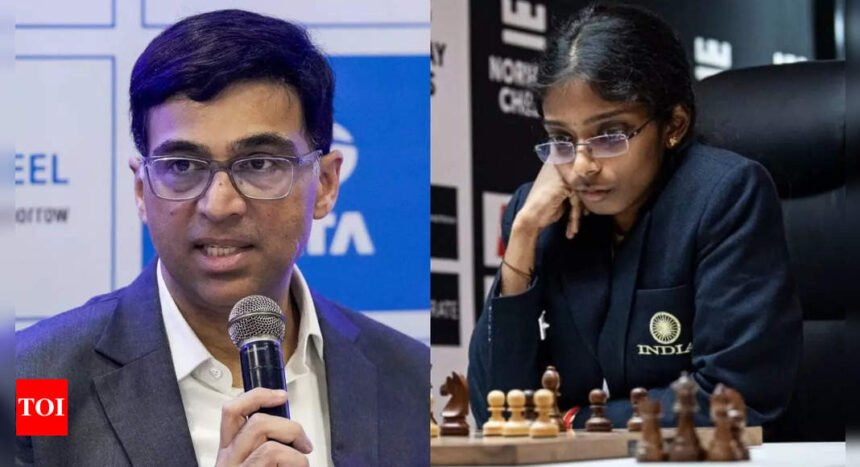 'What a way to wrap up 2024': Viswanathan Anand congratulates Vaishali on clinching bronze in World Blitz Championship | Chess News