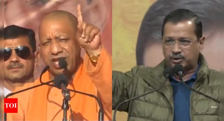 Yogi Adityanath: UP CM Yogi asks whether Kejriwal can 'bathe in Yamuna,' slams AAP for turning river into 'dirty drain'; Kejriwal hits back | India News
